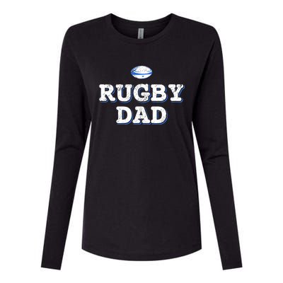 Rugby Dad Womens Cotton Relaxed Long Sleeve T-Shirt