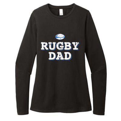 Rugby Dad Womens CVC Long Sleeve Shirt