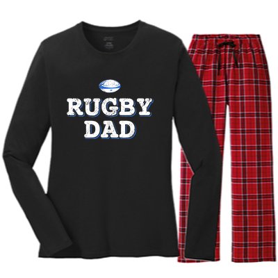 Rugby Dad Women's Long Sleeve Flannel Pajama Set 