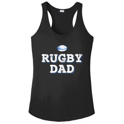 Rugby Dad Ladies PosiCharge Competitor Racerback Tank