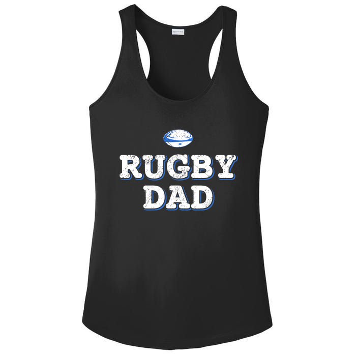 Rugby Dad Ladies PosiCharge Competitor Racerback Tank