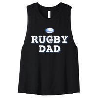 Rugby Dad Women's Racerback Cropped Tank