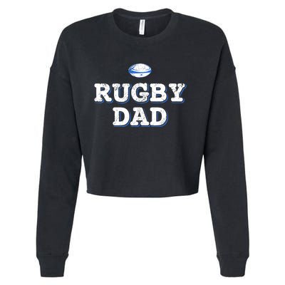 Rugby Dad Cropped Pullover Crew