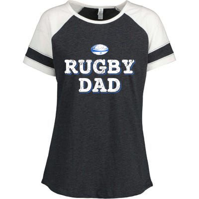 Rugby Dad Enza Ladies Jersey Colorblock Tee