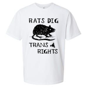 Rats Dig Right Rat Graphic Lgbt Saying Sueded Cloud Jersey T-Shirt