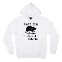 Rats Dig Right Rat Graphic Lgbt Saying Hoodie