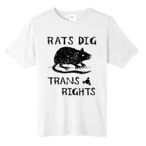 Rats Dig Right Rat Graphic Lgbt Saying Tall Fusion ChromaSoft Performance T-Shirt