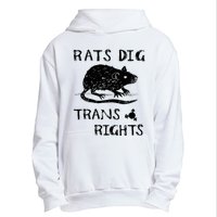 Rats Dig Right Rat Graphic Lgbt Saying Urban Pullover Hoodie