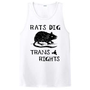 Rats Dig Right Rat Graphic Lgbt Saying PosiCharge Competitor Tank