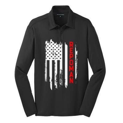 Repo Driver Silk Touch Performance Long Sleeve Polo