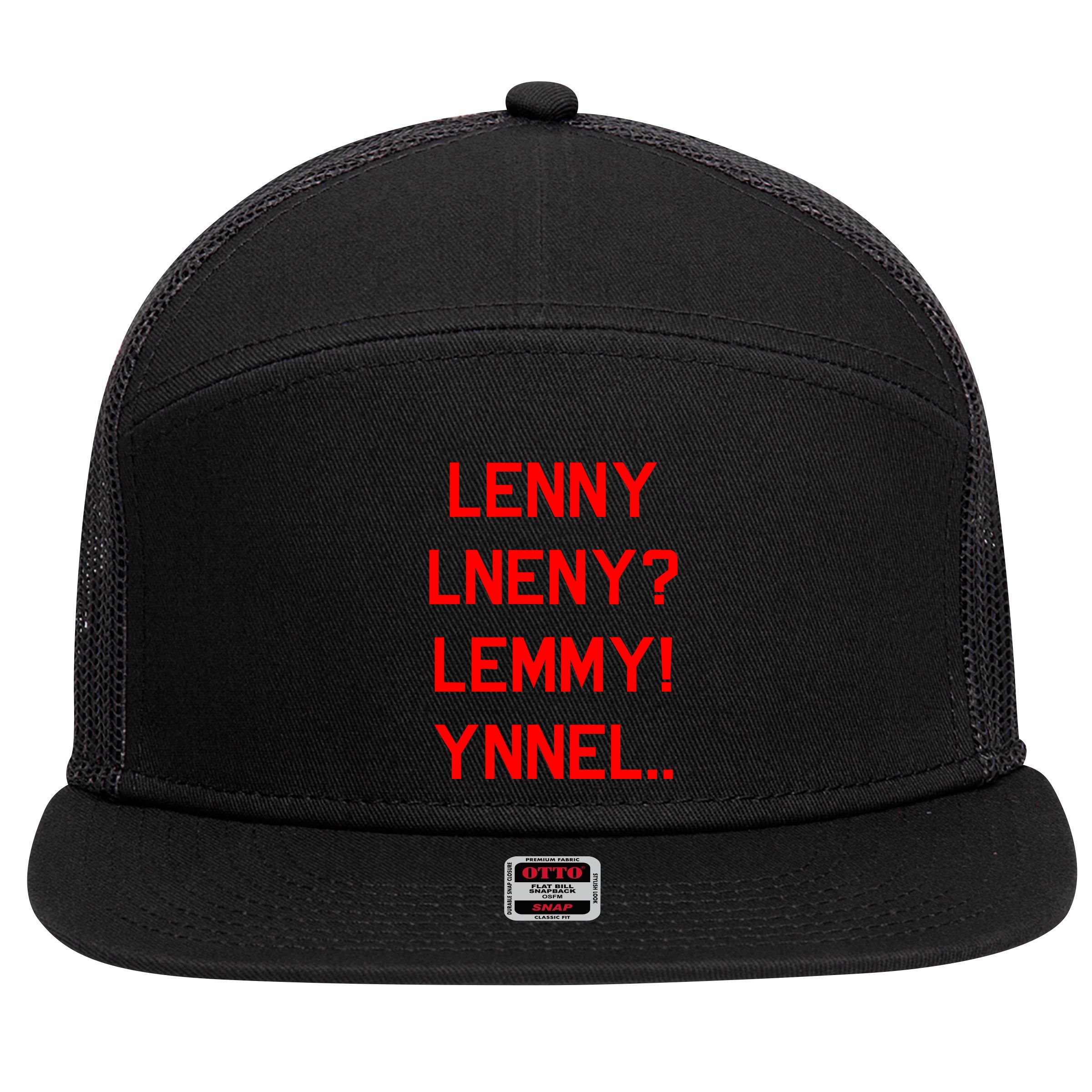 Red Dead Redemption Lenny Lneny Lemmy Ynnel 7 Panel Mesh Trucker Snapback Hat