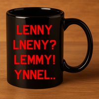 Red Dead Redemption Lenny Lneny Lemmy Ynnel 11oz C Handle Ceramic Mug