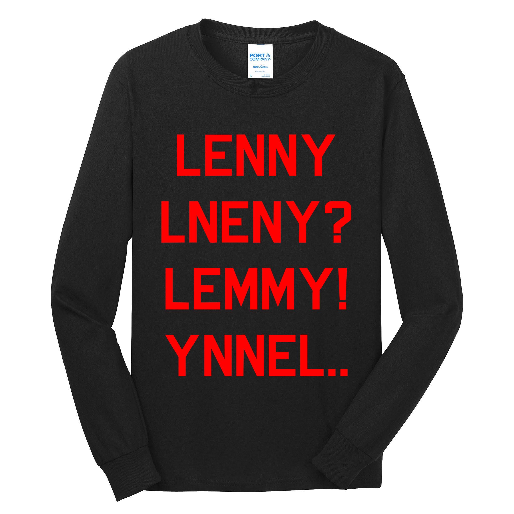 Red Dead Redemption Lenny Lneny Lemmy Ynnel Tall Long Sleeve T-Shirt