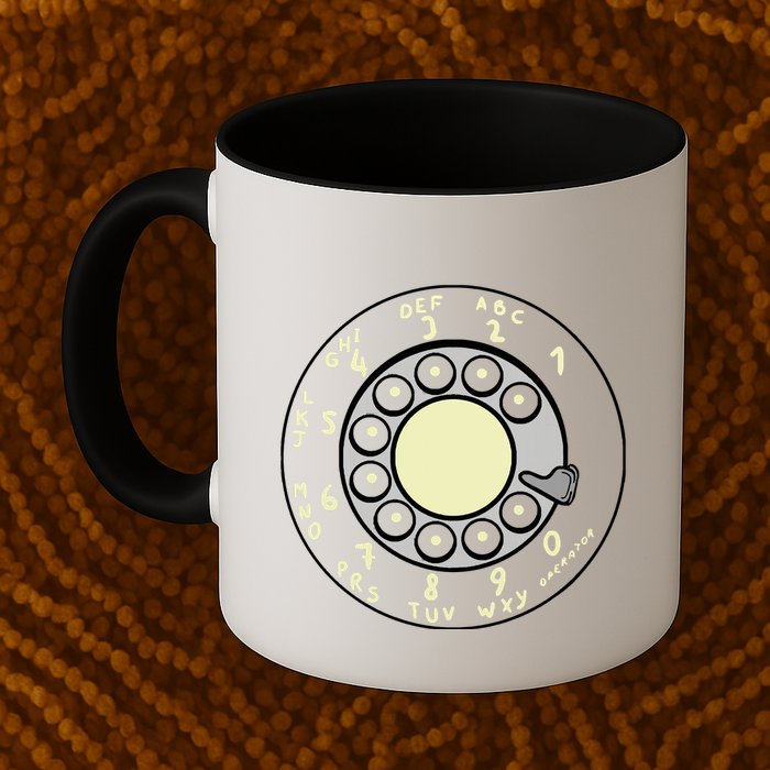 Rotary Dial Mug