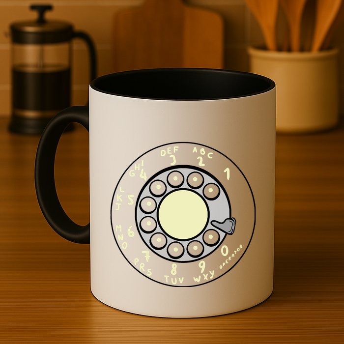 Rotary Dial Mug