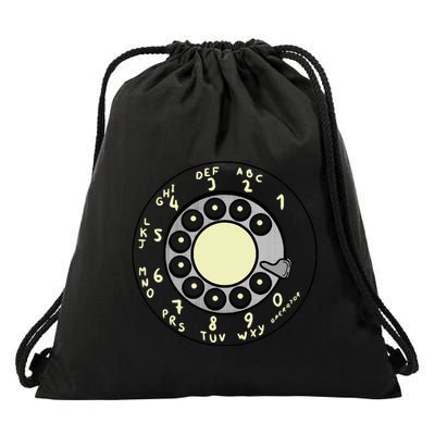 Rotary Dial Drawstring Bag