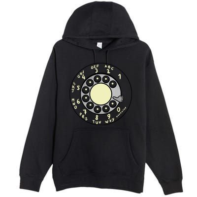 Rotary Dial Premium Pullover Hoodie