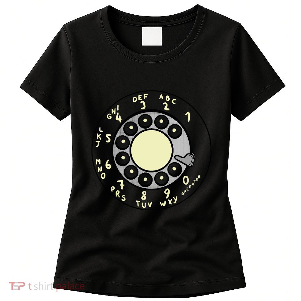 Rotary Dial Womens T-Shirt