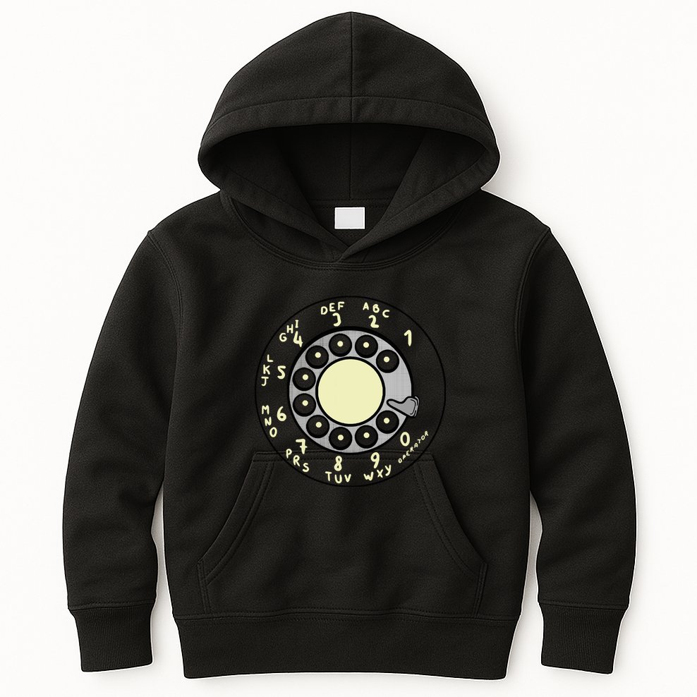 Rotary Dial Kids Hoodie