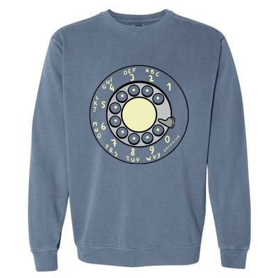 Rotary Dial Garment-Dyed Sweatshirt