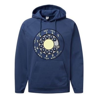 Rotary Dial Performance Fleece Hoodie