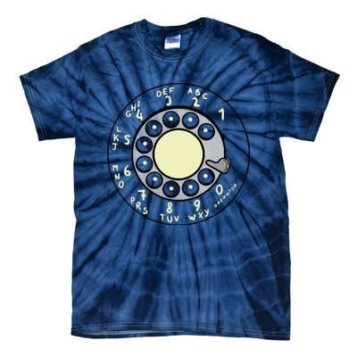 Rotary Dial Tie-Dye T-Shirt