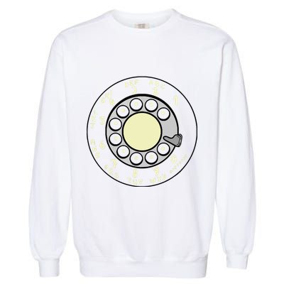 Rotary Dial Garment-Dyed Sweatshirt