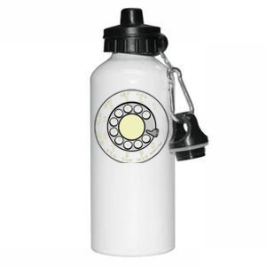 Rotary Dial Aluminum Water Bottle 