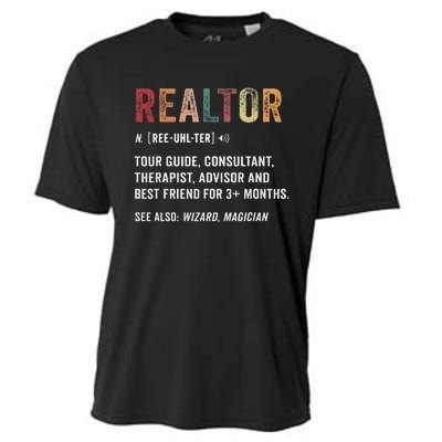 Realtor Definition Cooling Performance Crew T-Shirt