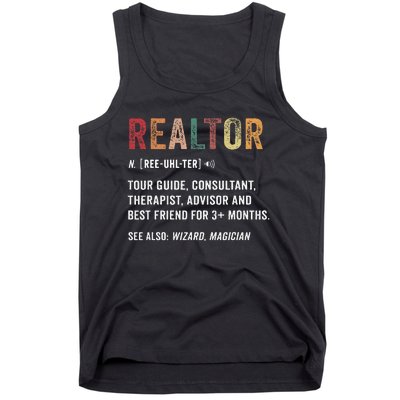 Realtor Definition Tank Top