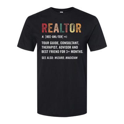 Realtor Definition Softstyle CVC T-Shirt