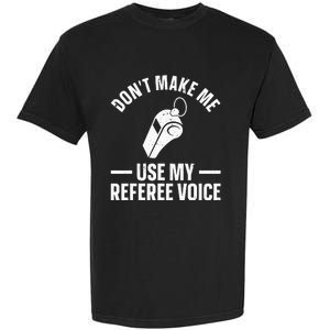 Referee Design Reffing Ref Sport Referee Garment-Dyed Heavyweight T-Shirt