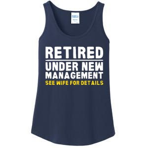 Retirement Dad Retiring Party Ladies Essential Tank