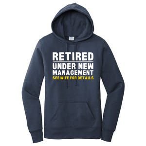 Retirement Dad Retiring Party Women's Pullover Hoodie