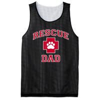 Rescue Dad Rescue Dog Or Cat Lover Mesh Reversible Basketball Jersey Tank