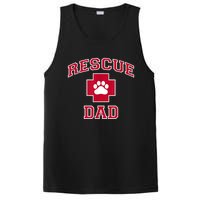 Rescue Dad Rescue Dog Or Cat Lover PosiCharge Competitor Tank