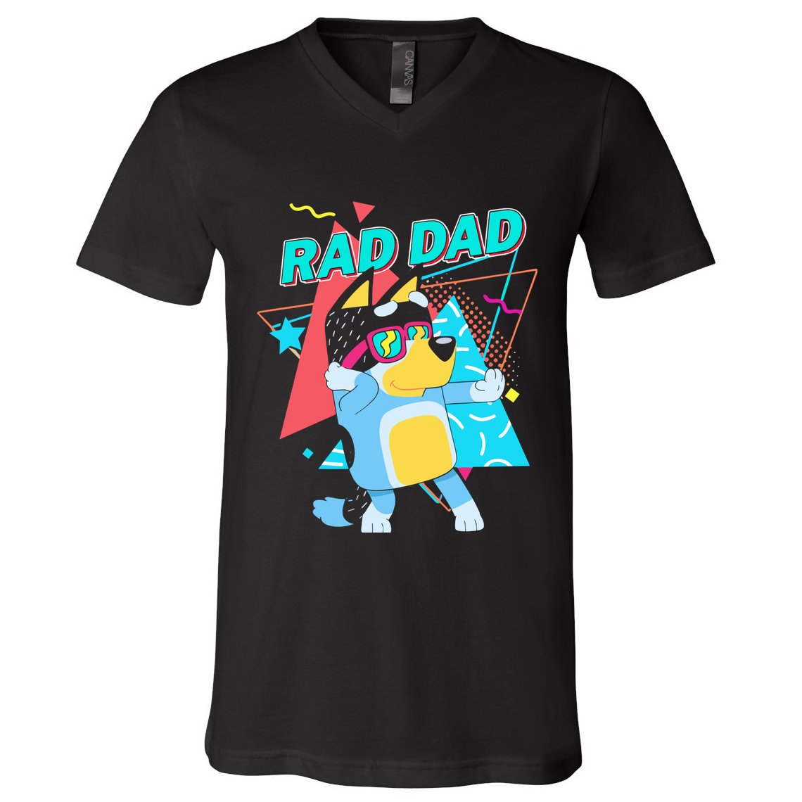 Rad Dad V-Neck T-Shirt