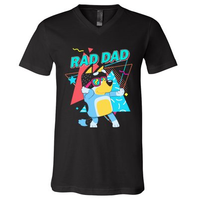 Rad Dad V-Neck T-Shirt