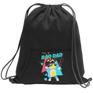 Rad Dad Sweatshirt Cinch Pack Bag