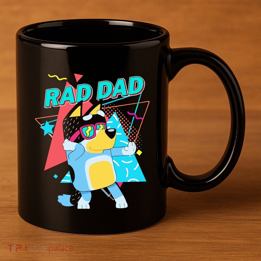 Rad Dad 11oz C Handle Ceramic Mug