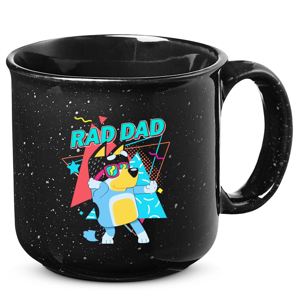 Rad Dad 15oz Campfire Ceramic Mug