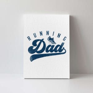 Running Dad Runner Gifts Daddy Fathers Day Canvas