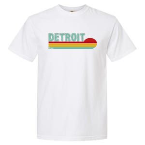 Retro Detroit Sunset Logo Garment-Dyed Heavyweight T-Shirt