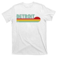 Retro Detroit Sunset Logo T-Shirt