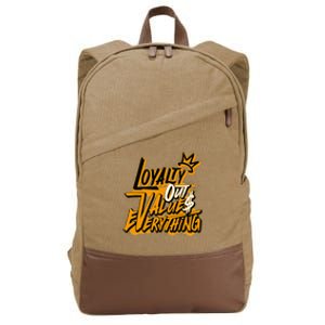 Retro Del Sol 13s Loyalty Out Value Dripping 13 Del Sol Cotton Canvas Backpack