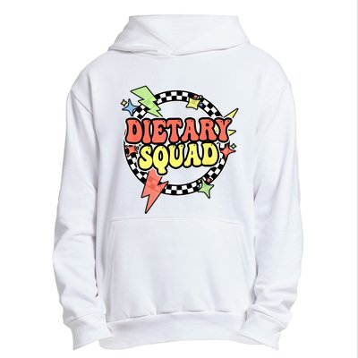 Retro Dietary Squad Dietary Appreciation Week For Staff Urban Pullover Hoodie