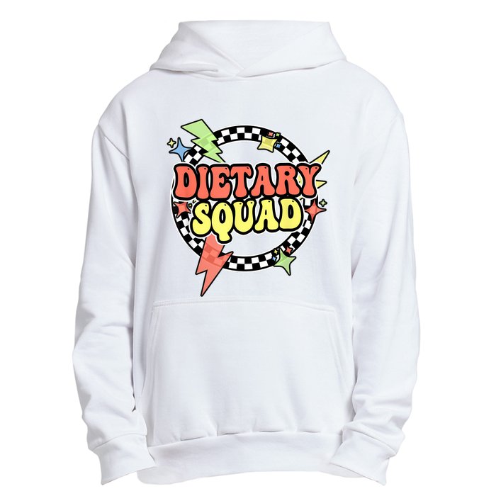 Retro Dietary Squad Dietary Appreciation Week For Staff Urban Pullover Hoodie