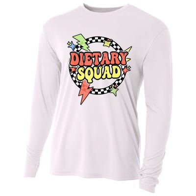 Retro Dietary Squad Dietary Appreciation Week For Staff Cooling Performance Long Sleeve Crew