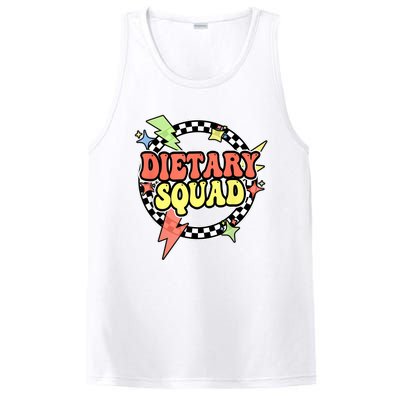 Retro Dietary Squad Dietary Appreciation Week For Staff PosiCharge Competitor Tank