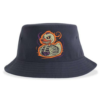 Rubber Duck Skeleton Rubber Duckie Costume Party Sustainable Bucket Hat